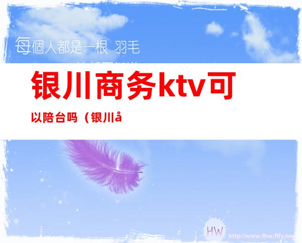 银川商务ktv可以陪台吗（银川商务ktv包间预定）