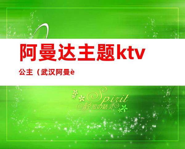 阿曼达主题ktv公主（武汉阿曼达主题ktv 公主）