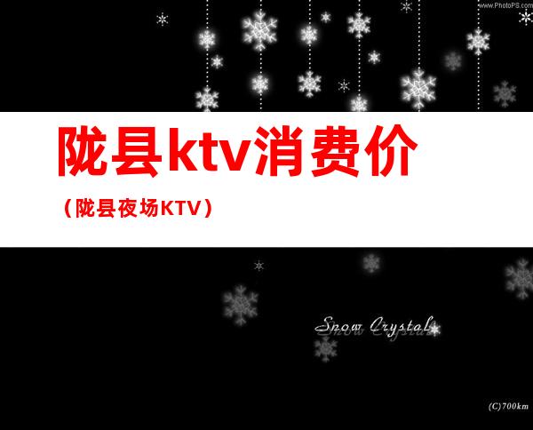 陇县ktv消费价（陇县夜场KTV）