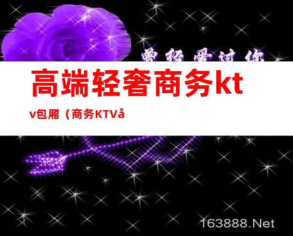 高端轻奢商务ktv包厢（商务KTV包厢）