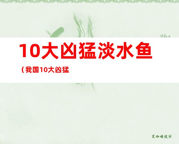 10大凶猛淡水鱼（我国10大凶猛淡水鱼）