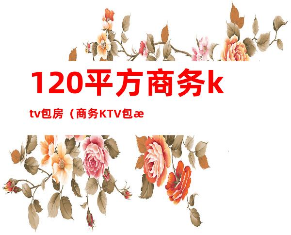 120平方商务ktv包房（商务KTV包房）