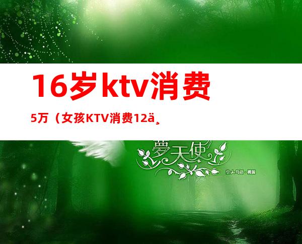 16岁ktv消费5万（女孩KTV消费12万）