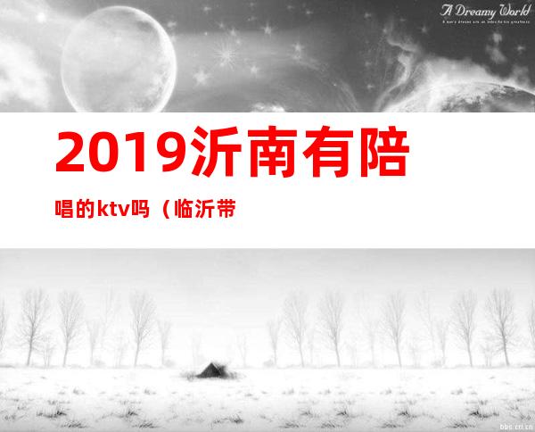 2019沂南有陪唱的ktv吗（临沂带陪唱的KTV有哪些）