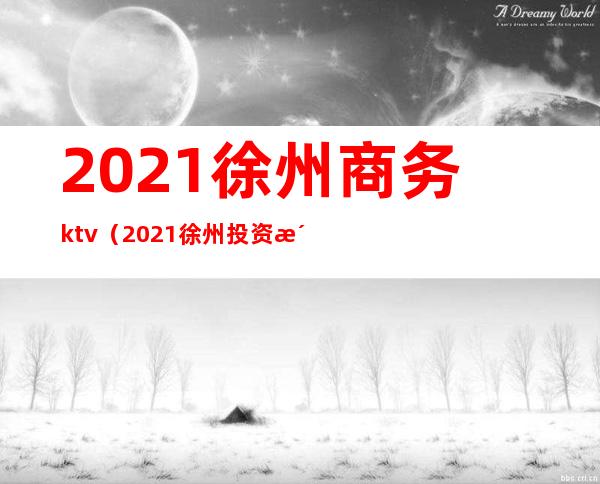 2021徐州商务ktv（2021徐州投资洽谈会）