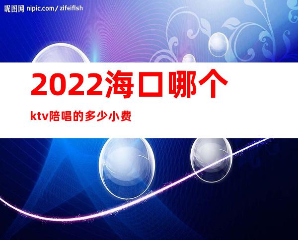 2022海口哪个ktv陪唱的多少小费（ktv的陪唱多少钱）