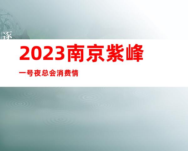 2023南京紫峰一号夜总会消费情况娱乐会所舞蹈多 – 南京秦淮钓鱼台商务KTV