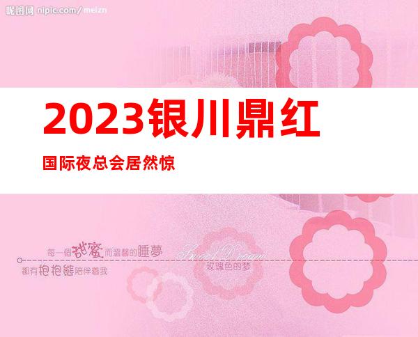 2023银川鼎红国际夜总会居然惊到我高端娱乐会所 – 银川西夏商务KTV