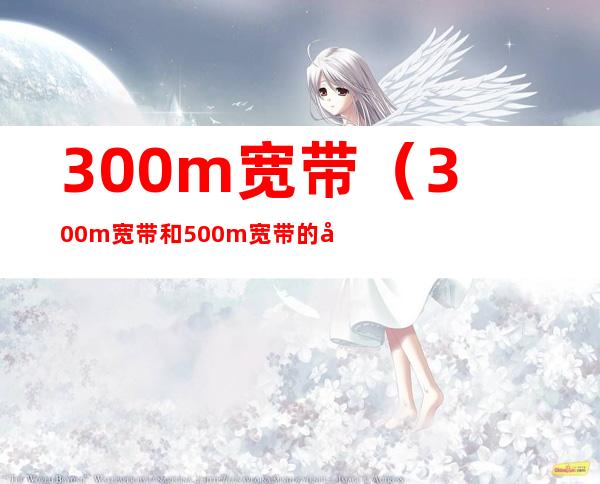 300m宽带（300m宽带和500m宽带的区别）