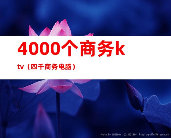 4000个商务ktv（四千商务电脑）