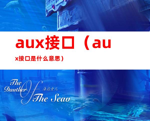 aux接口（aux接口是什么意思）