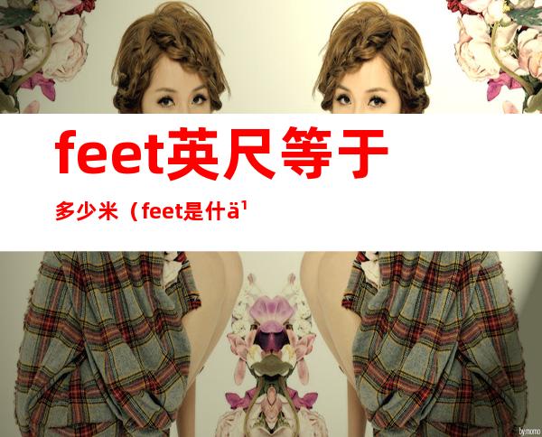 feet英尺等于多少米（feet是什么单位英尺是几米）