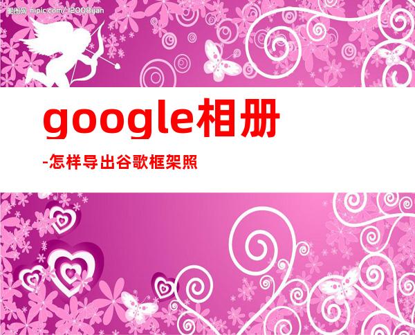 google相册-怎样导出谷歌框架照片和视频