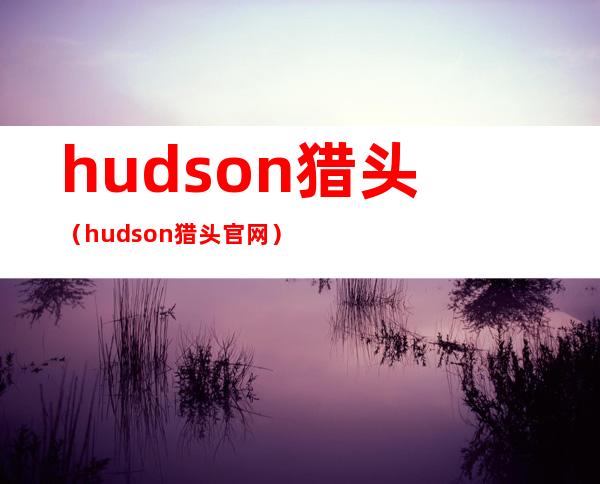 hudson猎头（hudson猎头官网）