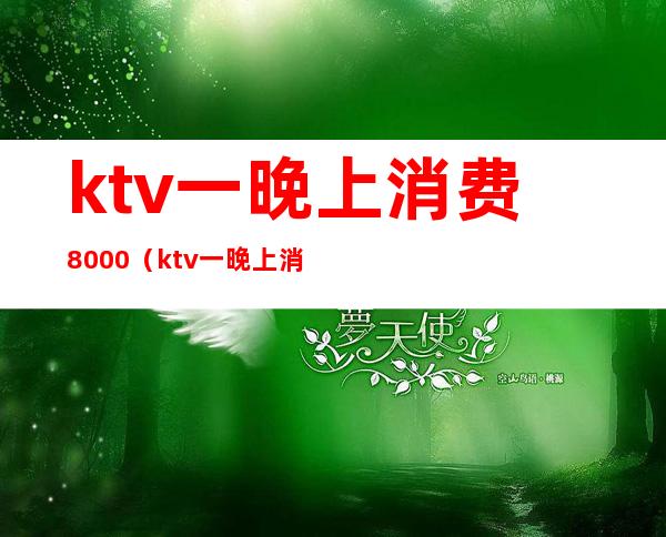 ktv一晚上消费8000（ktv一晚上消费800元正常吗）