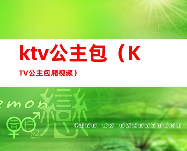 ktv公主包（KTV公主包厢视频）