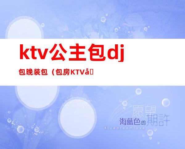 ktv公主包dj包晚装包（包房KTV公主）