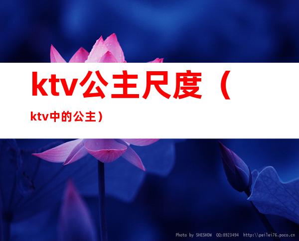 ktv公主尺度（ktv中的公主）