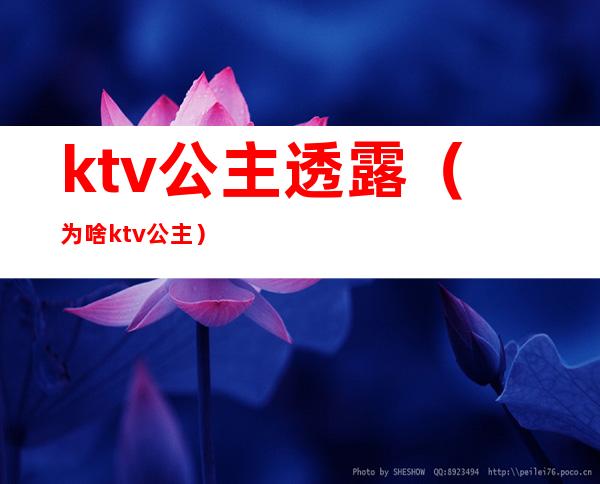 ktv公主透露（为啥ktv公主）