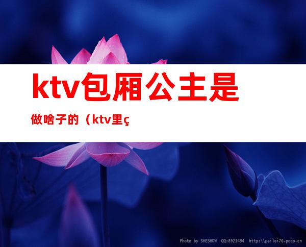 ktv包厢公主是做啥子的（ktv里的公主是做什么的）