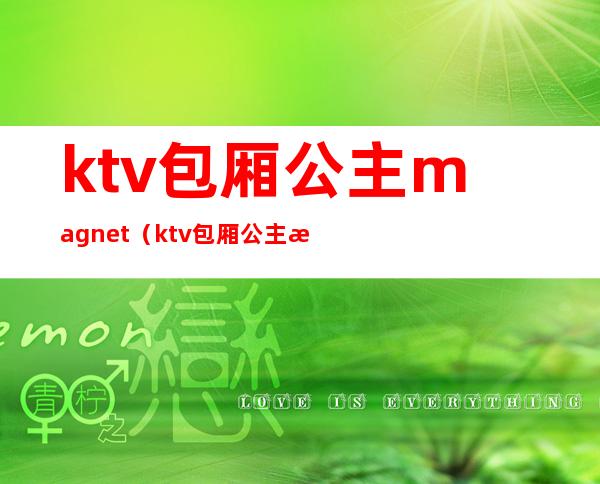 ktv包厢公主magnet（ktv包厢公主招聘）