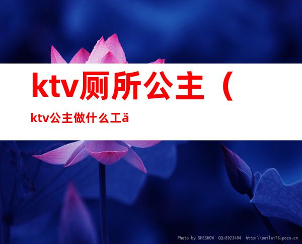 ktv厕所公主（ktv公主做什么工作的）