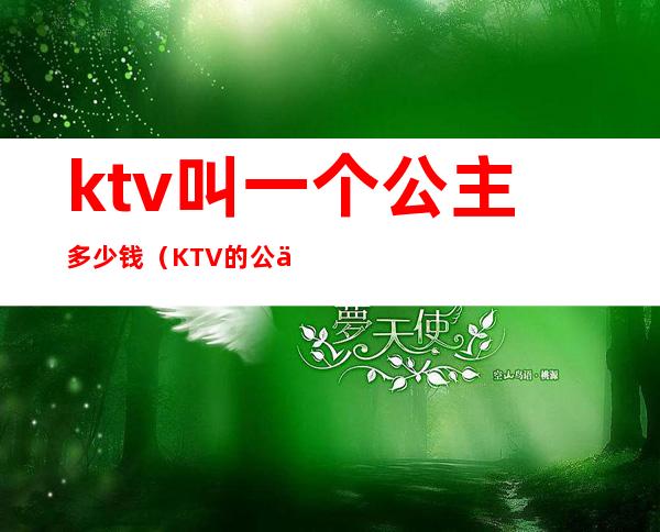 ktv叫一个公主多少钱（KTV的公主多少钱）