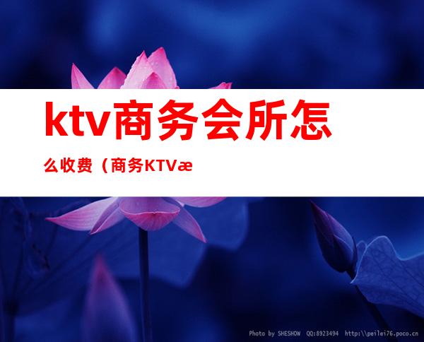 ktv商务会所怎么收费（商务KTV怎么消费）