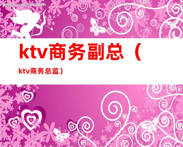 ktv商务副总（ktv商务总监）