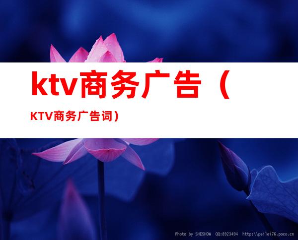 ktv商务广告（KTV商务广告词）