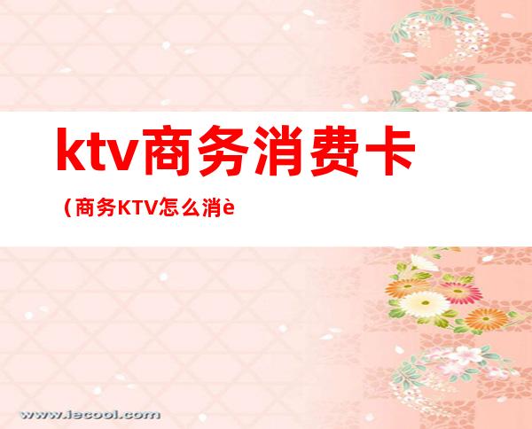 ktv商务消费卡（商务KTV怎么消费）