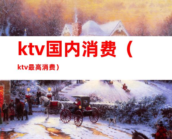 ktv国内消费（ktv最高消费）