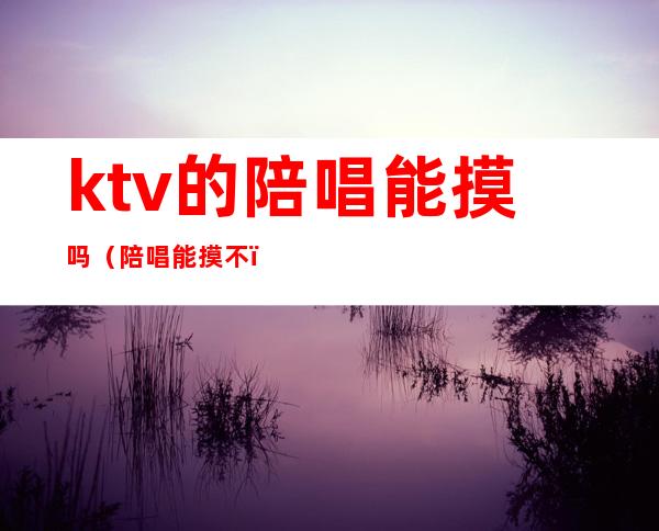 ktv的陪唱能摸吗?（陪唱能摸不?）