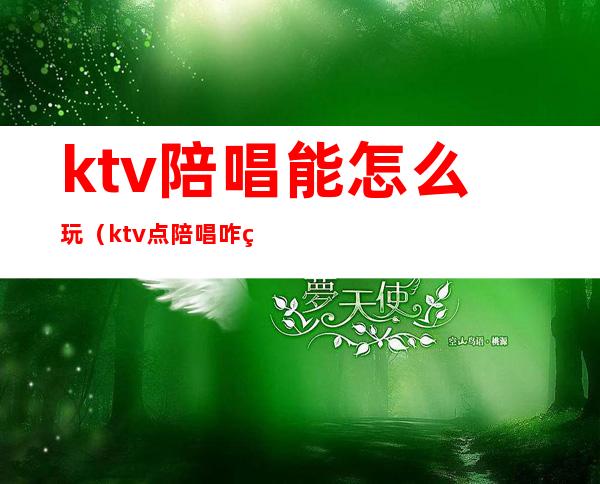 ktv陪唱能怎么玩（ktv点陪唱咋玩）