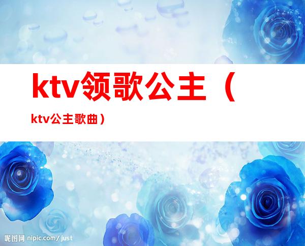 ktv领歌公主（ktv公主歌曲）