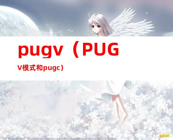 pugv（PUGV模式和pugc）