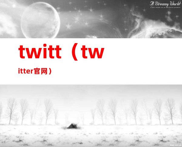 twitt（twitter官网）