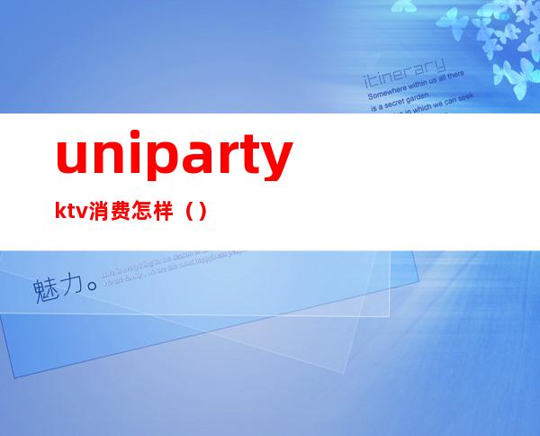 unipartyktv消费怎样（）